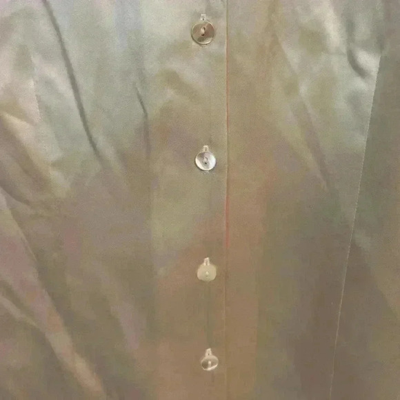 Silk Long Sleeve with Lace Blouse Size S - Picture 4 of 6